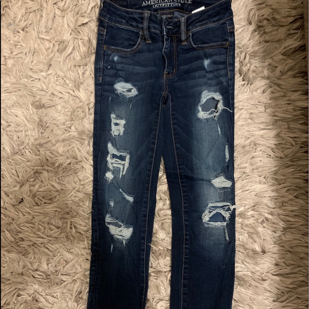 american eagle crop jeans